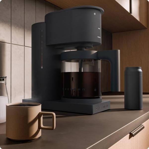 Chefmann Caffeinator Drip 14-Cup Programmable Coffee Maker Black