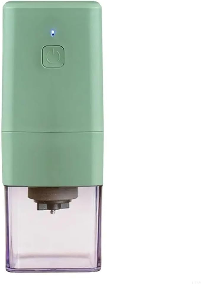 Portable Coffee Machine 2Pcs Portable Electric Coffee Grinder USB Easy to use and clean Indoor and outdoor carry aroundfor Outdoor Travel Picnic(Green)