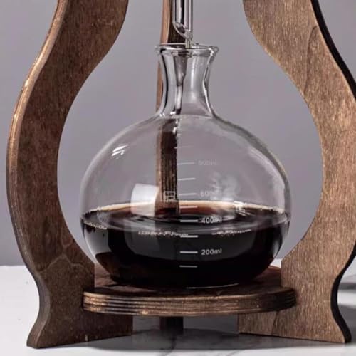 Cold Brew Drip TowerDrip Tower Coffee Maker 800ml Ice Coffee Cold Brew Maker with Adjustable Dripper for Coffee Lover