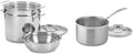 Cuisinart 12 Quart 4-Piece Pasta Set and 4-Quart Skillet Cookware Bundle