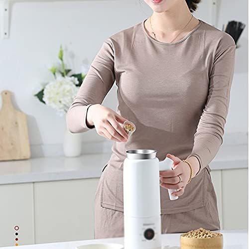 Mini Soybean Milk Machine Automatic Multi-Function Heating Wall-Breaking Cooking Single Person Small Capacity(E)