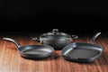 HD Nonstick 4-Piece Set - Fry Pan Casserole &amp Grill Pan - Induction