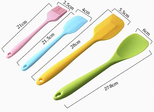 Kn607 10 in 1 Colorful Silicone Kitchen Tools Set Cookware Set Cookware Picnic Boiler Cookware