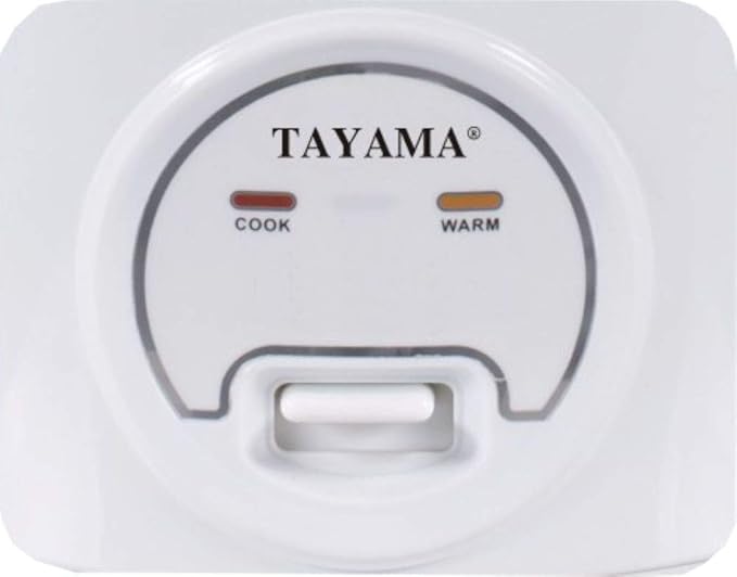 Tayama Automatic Rice Cooker &amp Food Steamer 10 Cup White (TRC-10R)