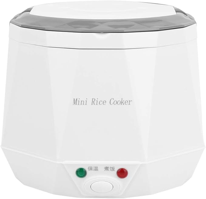 Airshi Car Rice Pot White Rice Cooker Traveling for Driving Airshikx24pahy5r