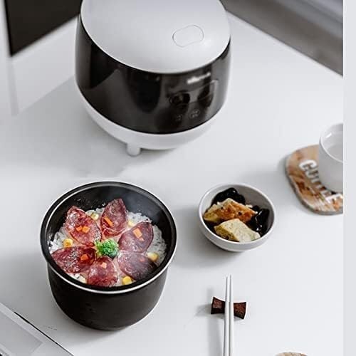 Rice Cooker 1.2L Electric Rice Cooker Automatic Multi Cooker Mini Portable Cooking Pot with Reservation(B)