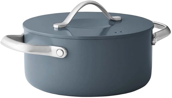 Member Mark 11 Piece Modern Ceramic Cookware Set With Smart Kitchen Tools Set (Assorted Colors) (Gray)