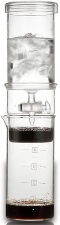 Cold Brew Coffee MakerCold Drip Coffee Machine with Adjustable Drip FilterGlass Cold Brew Coffee Tower Iced Coffee Brewer for Home and Office
