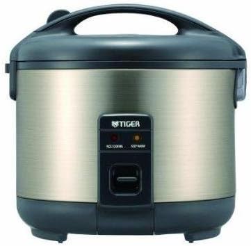 Tiger JNP-S10U HU 5.5-Cup Rice Cooker and Warmer Stainless Steel Gray