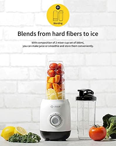 [LEQUIP] 3 in 1 Blender LB-M2201P Home Blender Mixer Grinder 20000RPM 220V