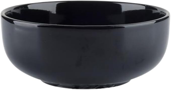 Stoneware Dinnerware Set 12 Pieces - Cream (Black)