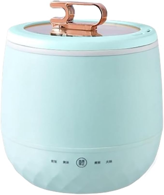 Smart Mini Rice Cooker Multi-Function Cooker Mini Hot Pot Rice Cooker Portable Mini Rice CookerLight Green
