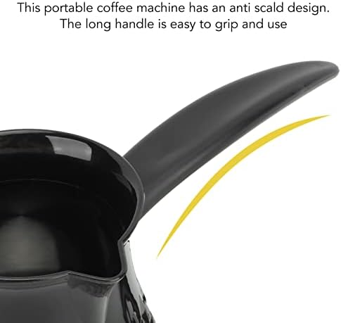Dpofirs Electric Percolator Coffee Pot Coffee Maker with Keep Warm Insulated Coffee Carafe Pitcher with Removable Handle Easy Pour Spout