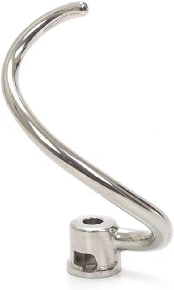 N85R Spiral Coated Dough HookMetal Dough Hook Compatible with KitchenAid 5K7SDH Spiralizer KA 7QT 5KSM7580X 5KSM7586P 5KSM7990 5KSM8990