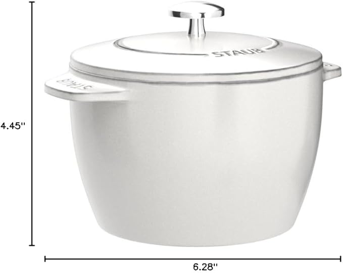 staub La Cocotte de GOHAN Campagne S 40501-423 Rice Pot 1 Piece Cast Iron Pot Rice Cooker with Serial Number Included
