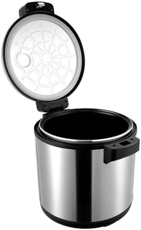 Commercial Electric Rice Warmer 110V 110W Stainless Steel Food Warmer 19L/20Qt Non-stick Inner Pot Ideal for Restaurants Canteens Schools