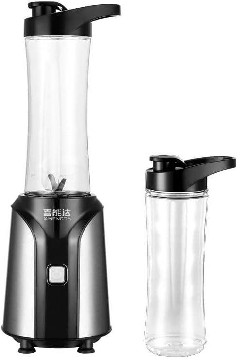 Automatic Portable Juicer Blender with 2 BPA-Free Bottles Personal Size Smoothie Maker