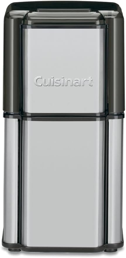 Cuisinart Coffee Maker 14-Cup Glass Carafe Fully Automatic for Brew Strength Control &amp 1-4 Cup Setting Stainless Steel DCC-3200P1 &amp DCG-12BC Grind Central Coffee Grinder Blade Silver