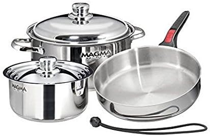 MAGMA NESTABLE 7 PIECE INDUCTION COOKWARE