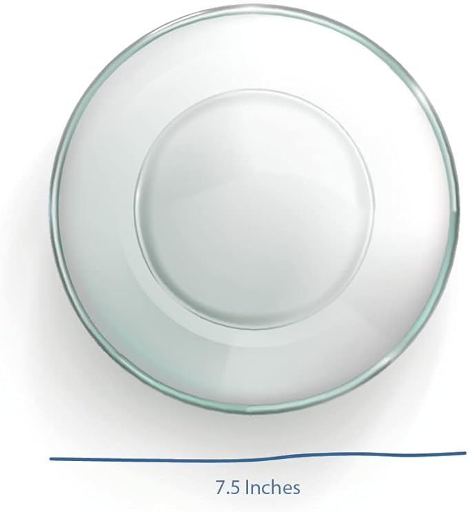 SEDLAV Round Clear Glass Dinnerware Set (12 Pieces)