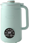 Automatic Soy Milk Maker and Juice Extractor Mint Green 800W 67.6 oz Capacity 10-Blade Multi-Dimensional Whipping Touch Control Filter-Free Operation BPA Free