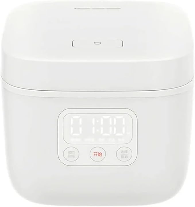 Rice Cookers Mini Electric Rice Cooker Intelligent Automatic Household Kitchen Cooker 1-2 Person Rice Maker(1.6L)