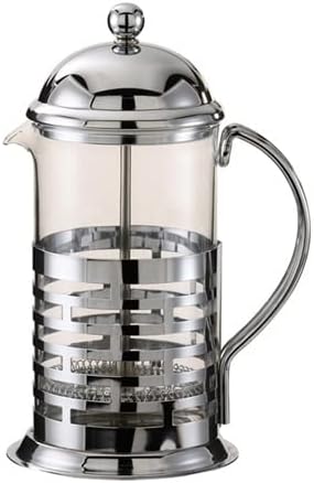 Service Ideas T477B Brick French Coffee Press - 20 oz. Capacity Chrome