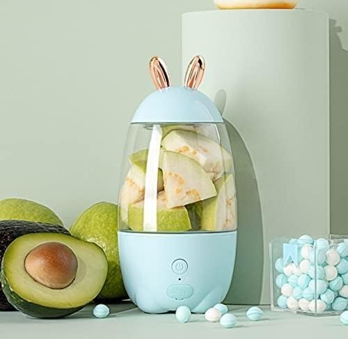 Portable Blender Personal Blender with Extra BPA Battery Powered USB Rechargeable Mini Blender for Juices Shakes Smoothies Salad Dressing Baby Food(Blue)