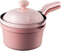 JSEIAJB Nonstick Cookware Set Pan Pan Pan with Lid Set for All Induction Cooktops 18cm