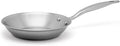 Heritage Steel 8.5 Inch Fry Pan | Made In USA | Titanium Series | 316Ti Skillet with Stay Cool Handle | Fully Clad Stainless Steel Pan with 5-Ply Construction | Induction Ready &amp Non Toxic