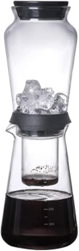 Percolator Coffee Pot Ice Drip Coffee Pot Coffee Maker Filter Glass Percolators Espresso Kitchen Barista Dripper Pot Ice Cold Brew Pots Brewer
