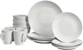 The Season Essentials White Ceramic Dinnerware Set - 16 Piece