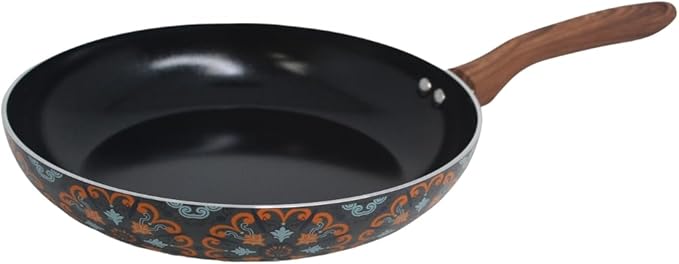 IMUSA 12in Talavera Nonstick Ceramic Frying Pan Skillet PFAS-Free