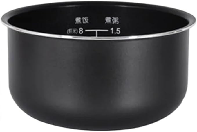 Electric Rice Cooker Inner Pot Compatible for SUPOR Electric Pressure Cooker Inner Pot 2.5L/3L/4L/5L/6L Non Stick Pot Inner Pot (Multiple Kind 4(4L))