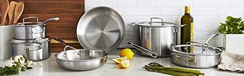 ZWILLING Aurora 5-Ply Stainless Steel 10 Piece Cookware Set