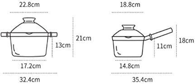 RUVOO Cookware Set Pots and Pans Creative Cooking Pot Non-Stick Household Cooking Pot Cookware Sets Kitchen Supplies Kitchen Cooking Set