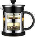 Coffee Press Stainless Steel Pot Maker Glass Tea Pot with Tea Strainer Filter Kettle Teapots Coffee Machine Pots