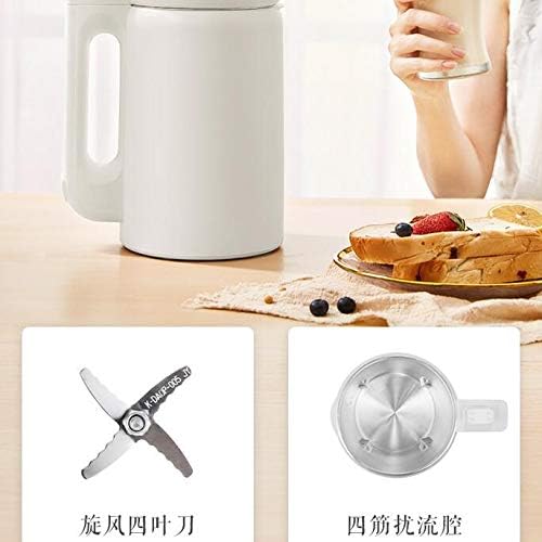 Mini Soymilk Maker Household Fully Automatic Multi-Function 1L Small Home Soy Milk Machine White