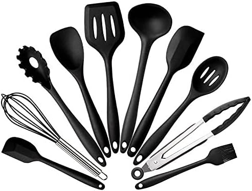 Lustar Kitchen Utensils Cookware Set Including 10 Non-Stick Cookware