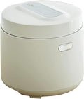 Mini Rice Cooker Portable Reservation Rice Cooker Non Stick Inner for Family Dormitoryfor 1-3 People