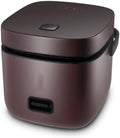 Mini Electric Rice Cooker Household Heating Pan Cooking Pot Layer Mini Hotpot Soup Steamer(D)