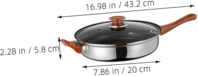 Multifunctional Pot Set 12 Piece Stainless Steel Cookware Steel Pots Pans Easy to Use Cooking