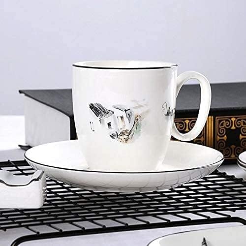 Dinnerware Sets - Luxury Gift Dishes Service Set Bone China Dinnerware Set Ceramic Bowls Plates Cups and Saucers Landscape Painting Style Tableware Set New Chinese Style Dinner Set