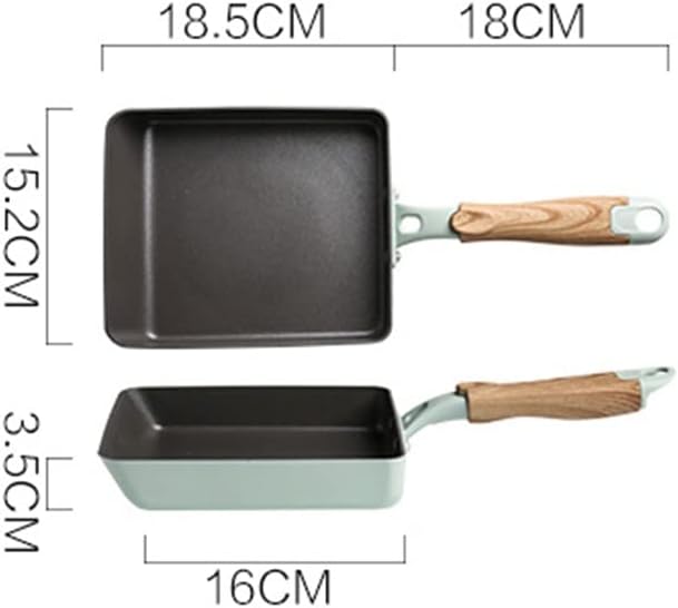 Cookware 4pcs Cooker Kitchen Non-Stick Frying Pan + Wok Cooking Cookware Set