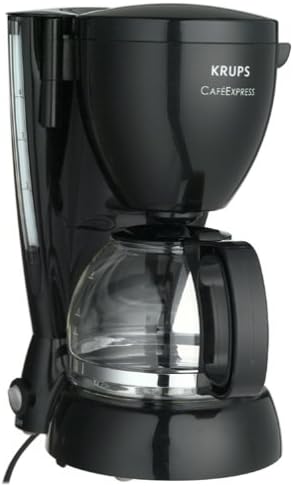 Krups FMA111-42 Cafe Express Coffeemaker 4-Cup Black DISCONTINUED