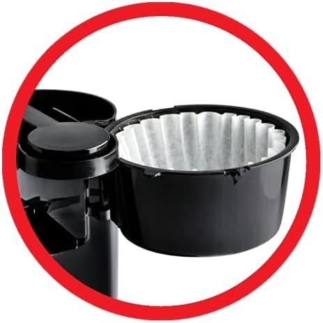 EUROSTAR ECM650B 12-Cup Coffee Maker Black