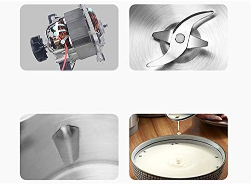 Wall Breaker Soymilk Machine Household Heating Small Mini Automatic Non-Filtering Rice Cereal Juice Complementary Food Machine(D)