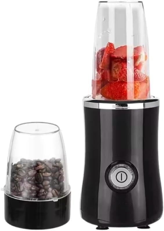2-in-1 Multifunctional Blender Blends Liquefies Chops Crushes Ice 380W 20000 RPM High Speed Powerful Motor Compact Design Dishwasher-Safe