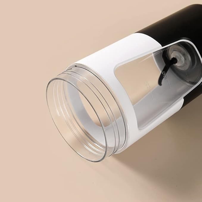 430ml Electric Mixing Mug 7000 RPM Automatic Stirring Mug Cup Rechargeable Self Stirring Mug Auto Coffee Mug with Silicone Handle for Protein Powder Coffee Milk (Black)