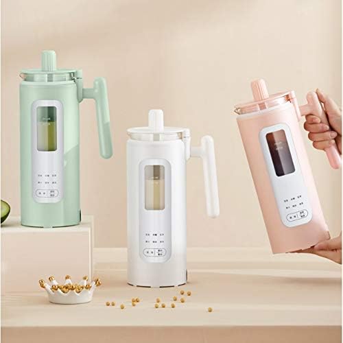 Soymilk Machine Soy Milk Maker Automatic Portable Electric Heating SOYA-Bean Milk Stir Rice Paste Maker Filter-Free 350ml(D)